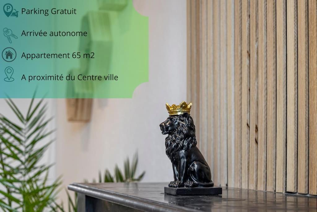 Lion King Appart 65 M2 Tout Inclus 索恩河畔沙隆 外观 照片
